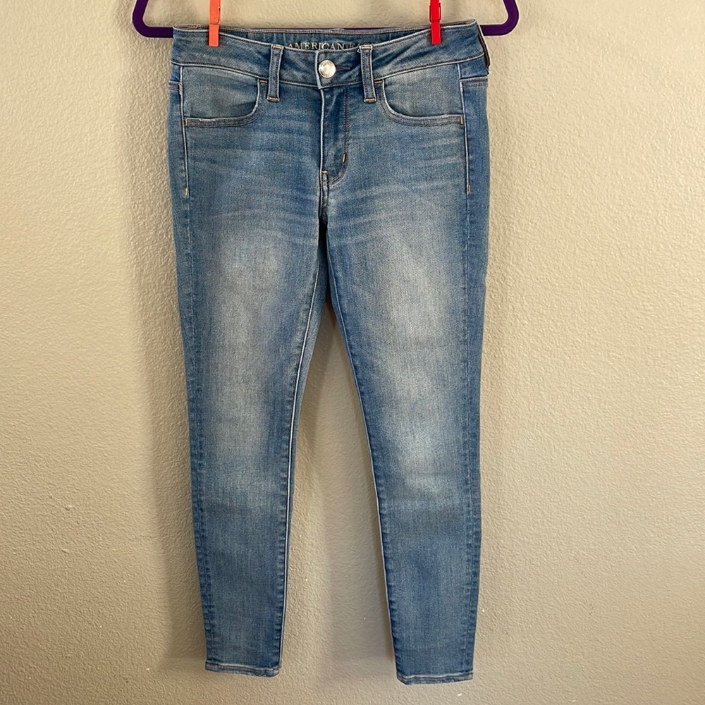 American Eagle Super Super Stretch jeggings Size 4 short